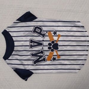 MVP Dog baseball t shirt jersey size Medium